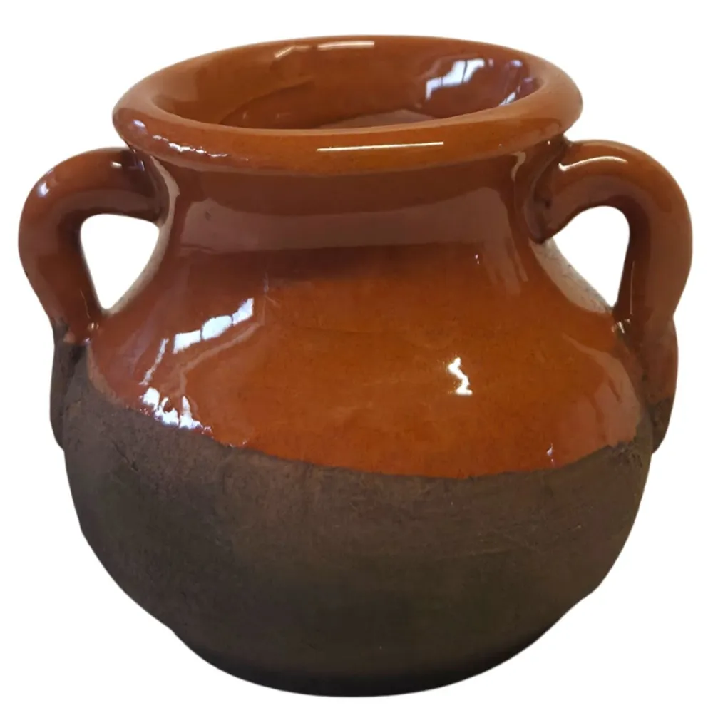 Glazed Terracotta Amphora and Casserole Set for 30 cm Nativity Figures