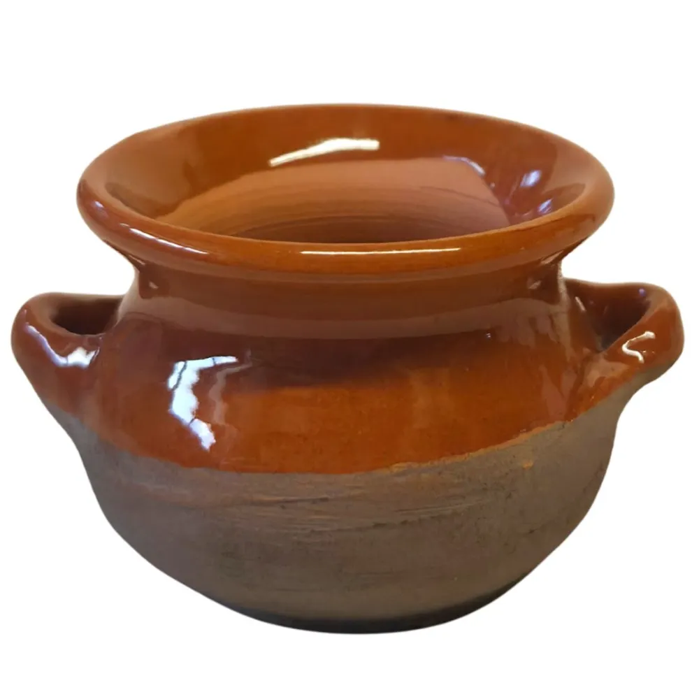 Glazed Terracotta Amphora and Casserole Set for 30 cm Nativity Figures