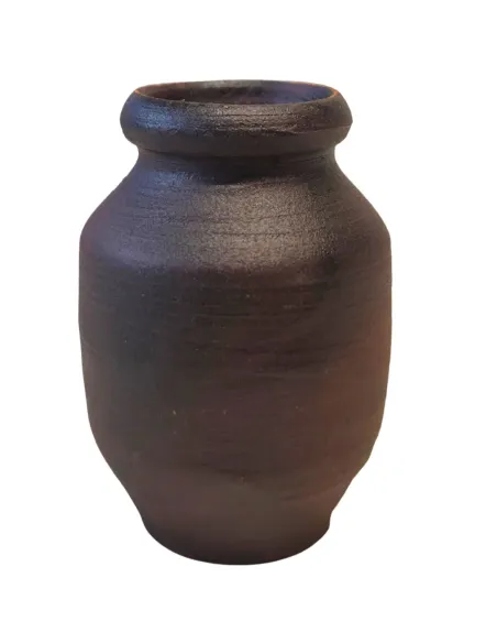 Set of 6 Dark Terracotta Amphorae, for 20 cm Nativity Figures
