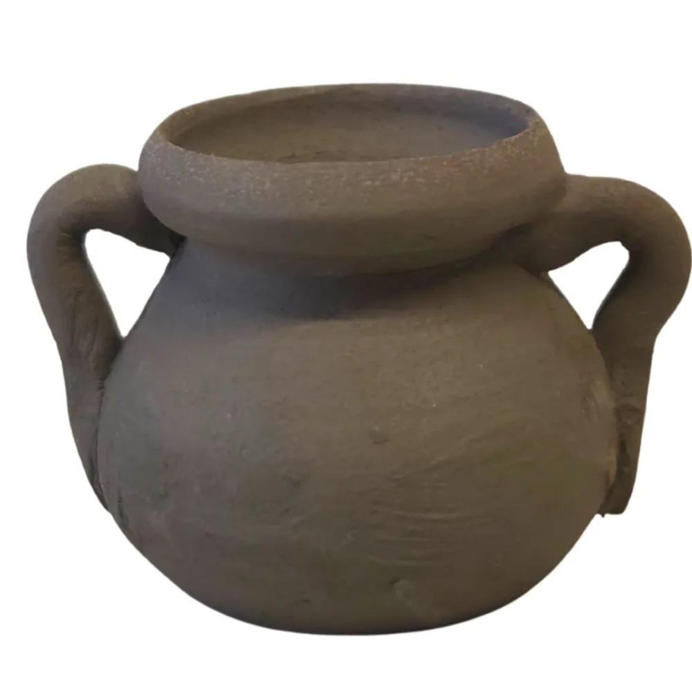 Raw Terracotta Amphora for 10–12 cm Nativity Figures
