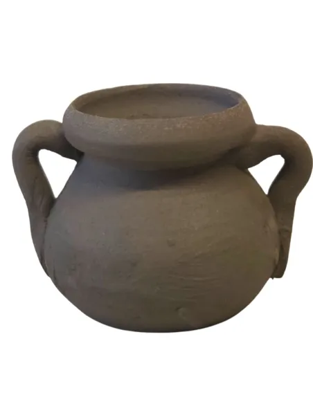Raw Terracotta Amphora for 10–12 cm Nativity Figures