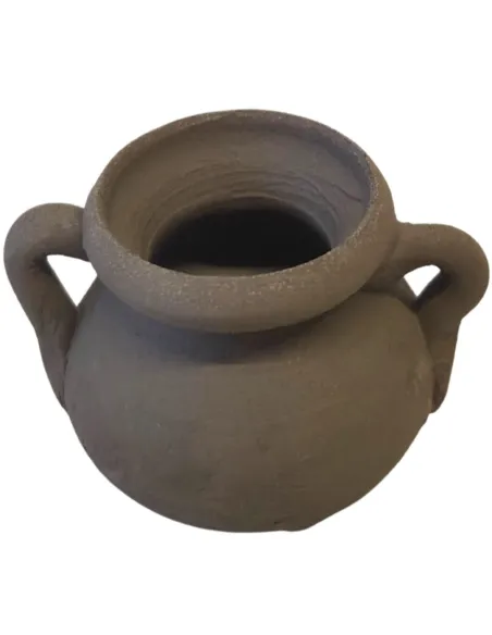 Raw Terracotta Amphora for 10–12 cm Nativity Figures