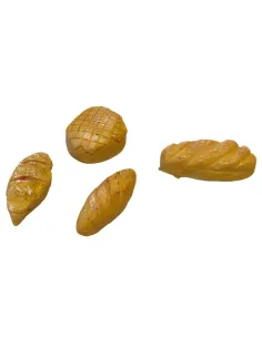 4-Piece Resin Bread Set for 15–20 cm Nativity Figures