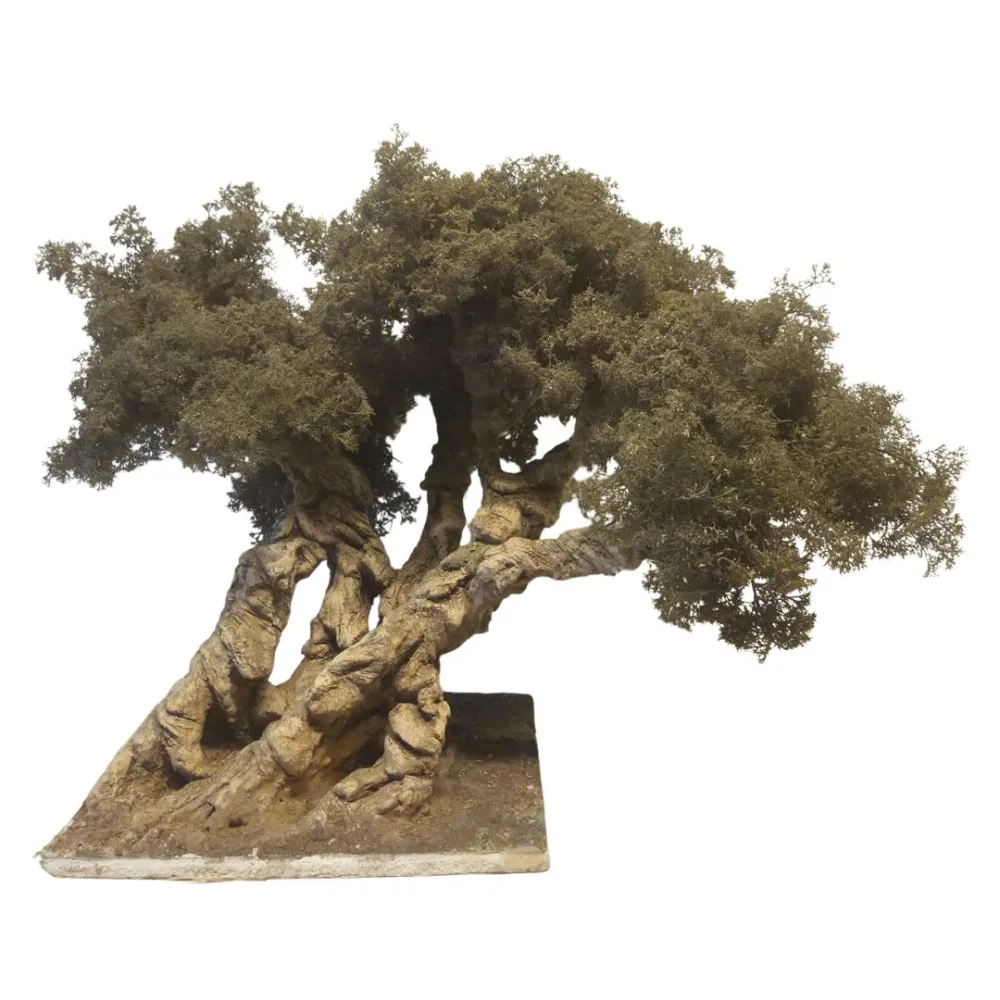Handcrafted Olive Tree, 50 cm Tall, for 25–30 cm Nativity Figures