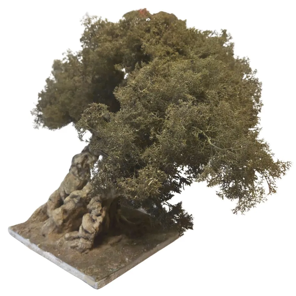 Handcrafted Olive Tree, 50 cm Tall, for 25–30 cm Nativity Figures
