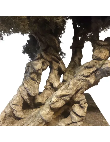 Handcrafted Olive Tree, 50 cm Tall, for 25–30 cm Nativity Figures