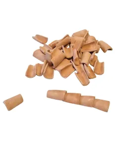 Bag of 45 Real Terracotta Roof Tiles for 12–15 cm Nativity Figures