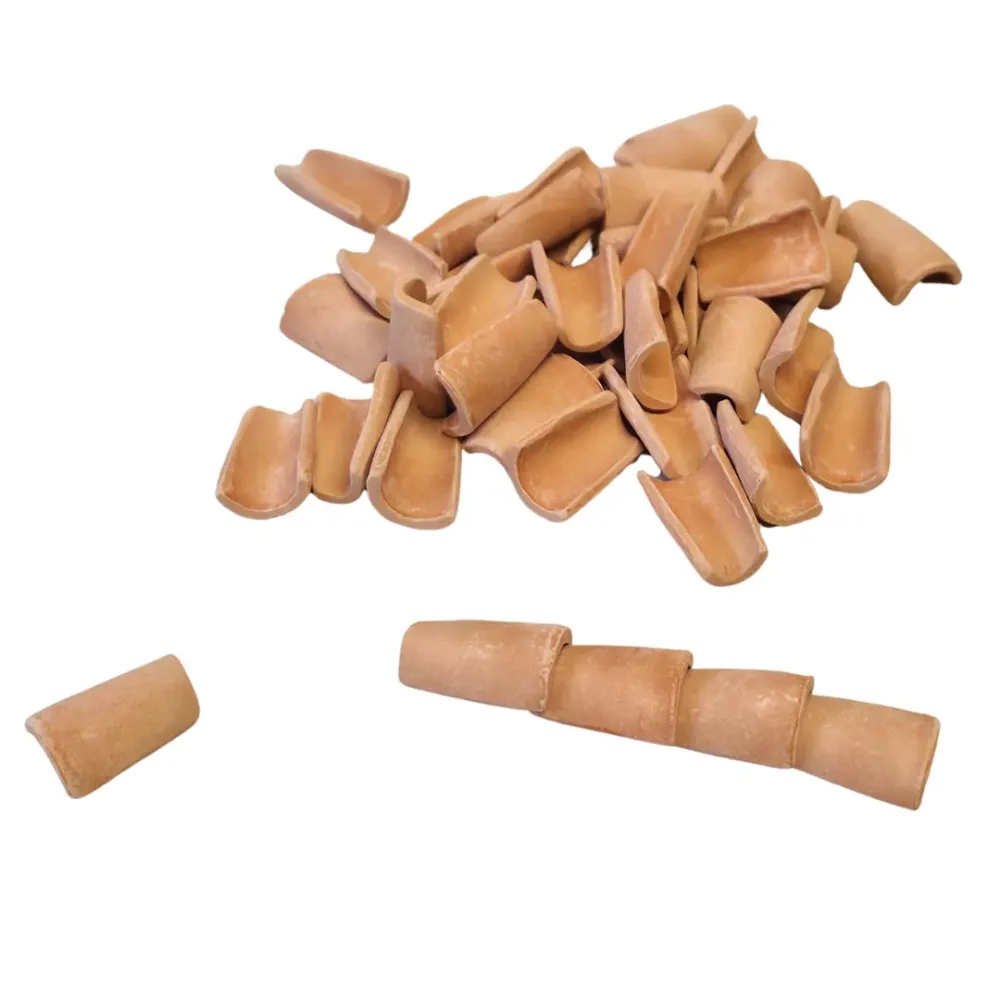 Bag of 45 Real Terracotta Roof Tiles for 12–15 cm Nativity Figures