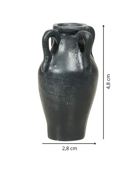 Anfora antracite per statue da 20-25 cm