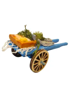 Wooden Fish Cart, for 8–10 cm Nativity Figures 2