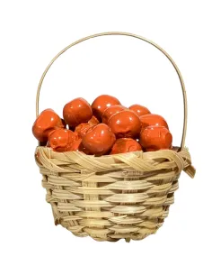 Basket with Oranges for 20–25 cm Nativity Figures