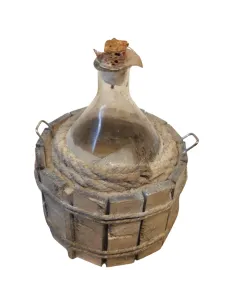 Rustic Glass Demijohn, for 30 cm Nativity Figures 2