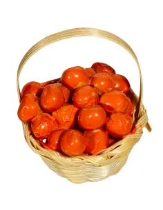 Cesto con arance per statue da 20-25 cm 2