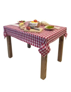 Wooden Dining Set Table for 20 cm Nativity Figures