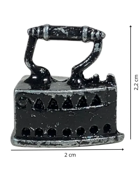 Zamak Charcoal Iron for 15–20 cm Nativity Figures