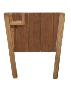 Tavolozza lavandaia in legno per statue da 10 cm 2