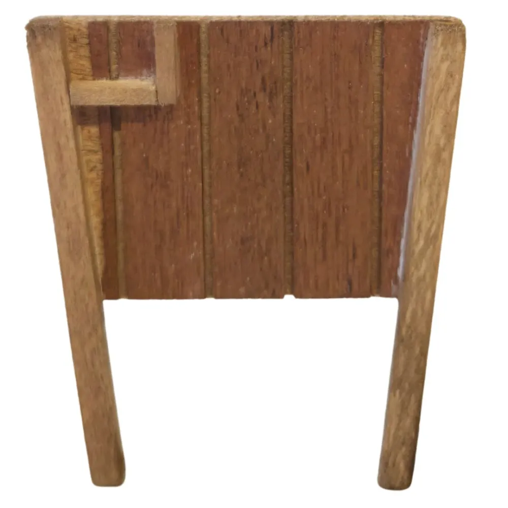 Tavolozza lavandaia in legno per statue da 10 cm