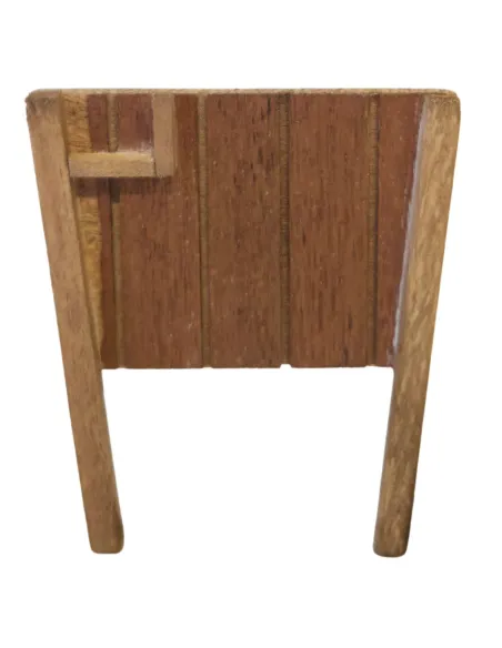 Tavolozza lavandaia in legno per statue da 10 cm