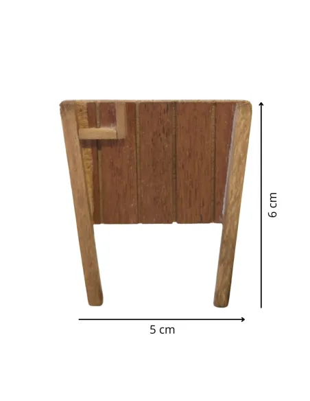 Wooden Washboard, for 10 cm Nativity Figures