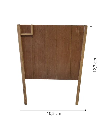 Tavolozza lavandaia in legno per statue da 30 cm