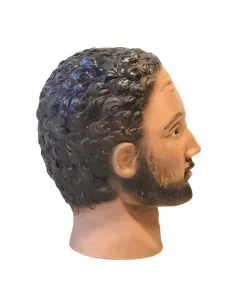 Saint Joseph Face with Middle Eastern Features, for 28–30 cm Nativity Figures 2