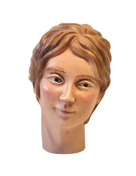 Resin Madonna Head for 28-30 cm Nativity Figures