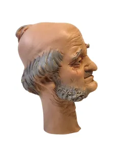 Elderly Farmer Face, for 30 cm Nativity Figures 2