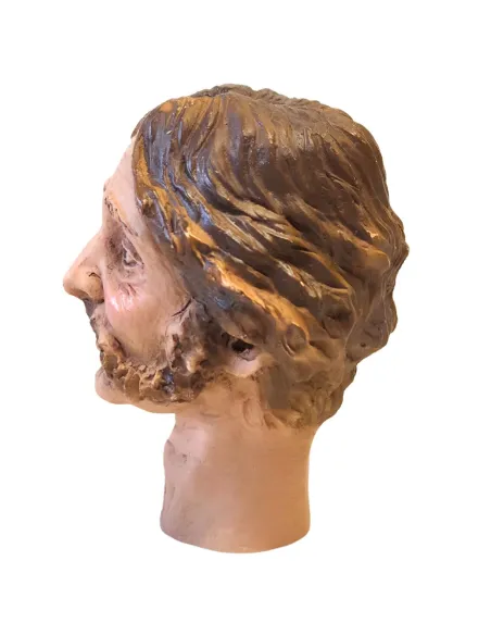 Volto uomo con baffi per 30 cm