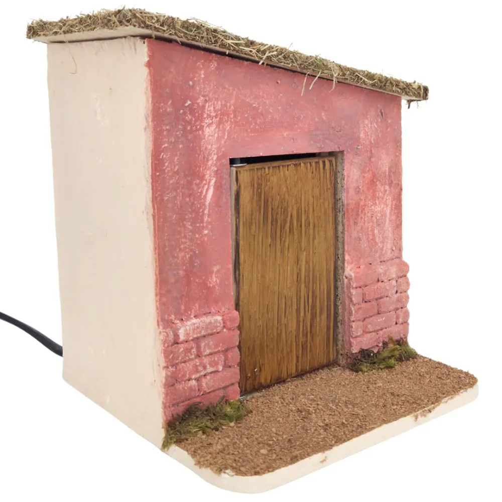 Animated 10 cm Landi Elderly Woman Opening and Closing the Door