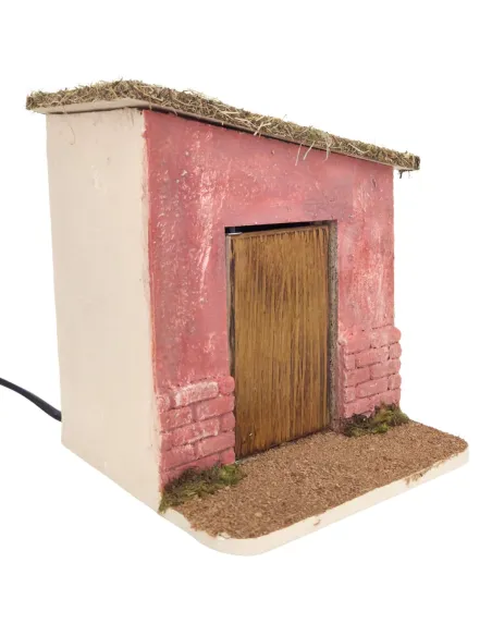 Animated 10 cm Landi Elderly Woman Opening and Closing the Door