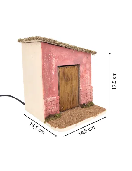 Animated 10 cm Landi Elderly Woman Opening and Closing the Door