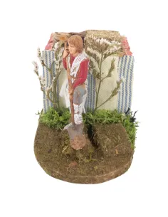 Animated 10 cm PVC Landi Farmer 2