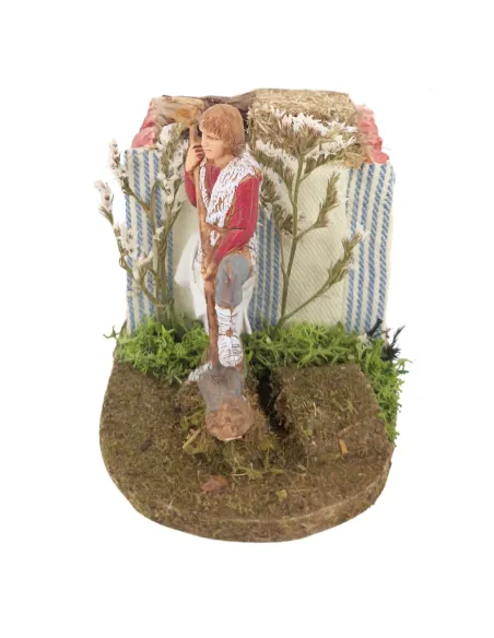 Animated 10 cm PVC Landi Farmer