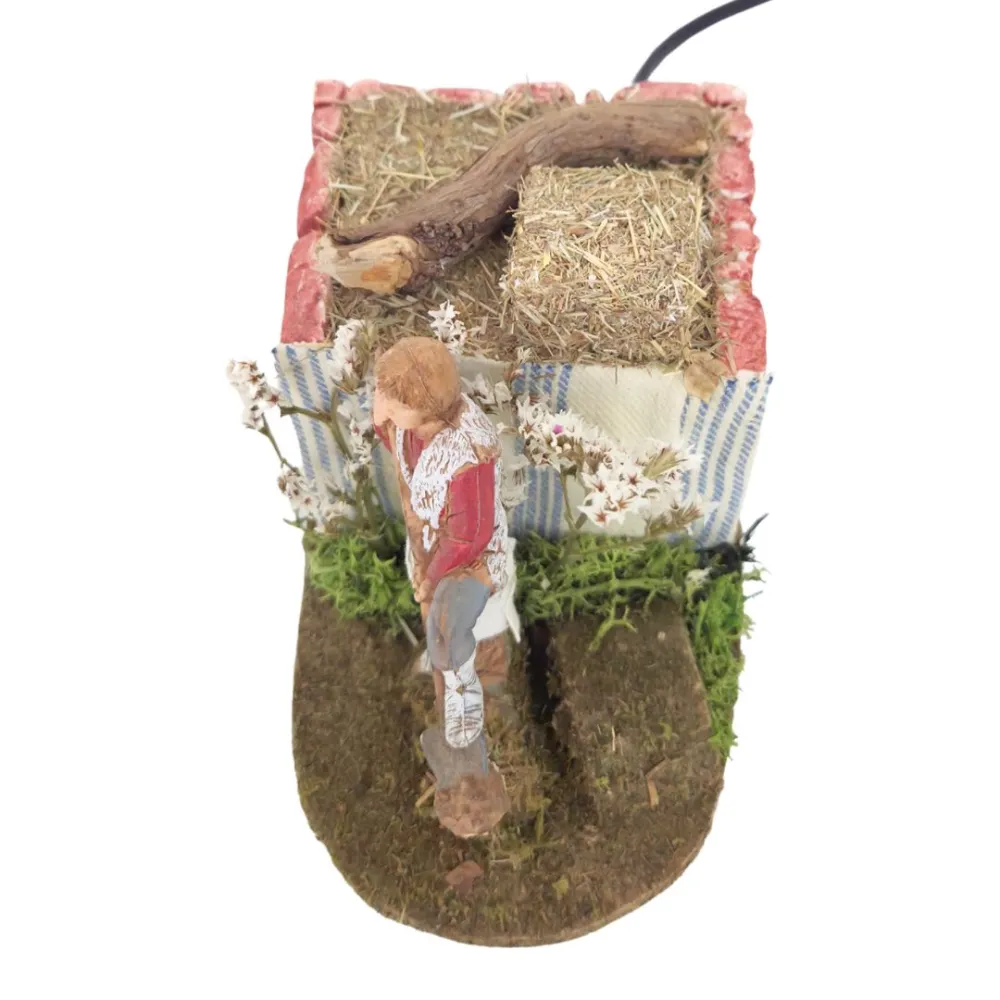 Animated 10 cm PVC Landi Farmer