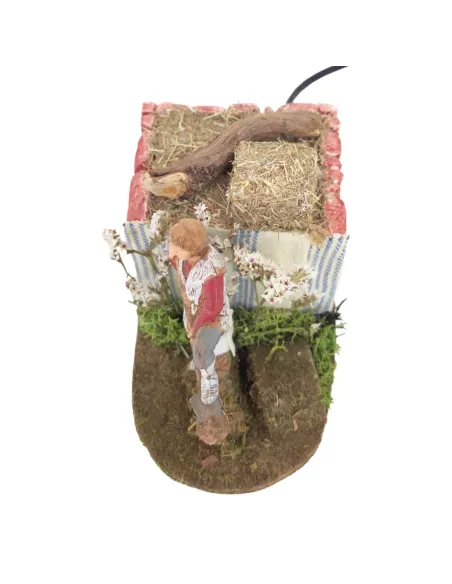 Animated 10 cm PVC Landi Farmer