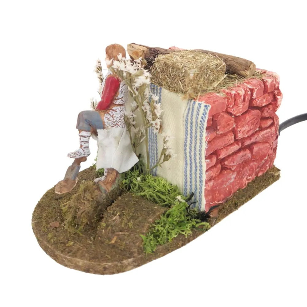 Animated 10 cm PVC Landi Farmer