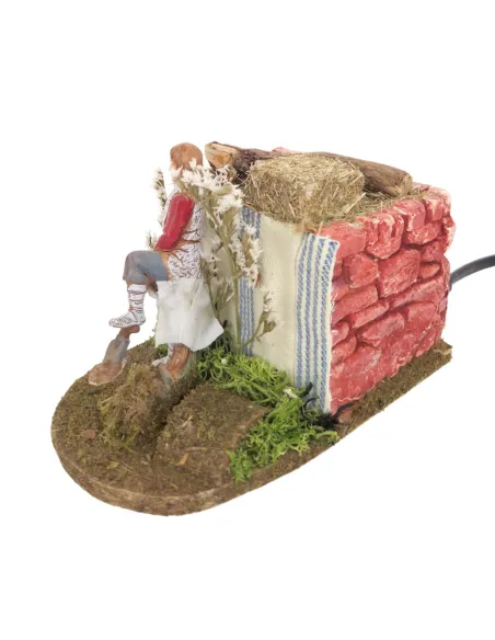 Animated 10 cm PVC Landi Farmer