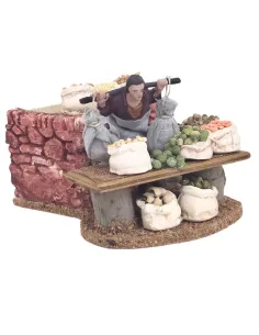 Animated 10 cm PVC Oliver Legume Seller
