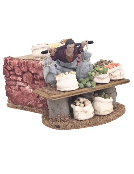 Animated 10 cm PVC Oliver Legume Seller