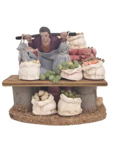 Animated 10 cm PVC Oliver Legume Seller 2