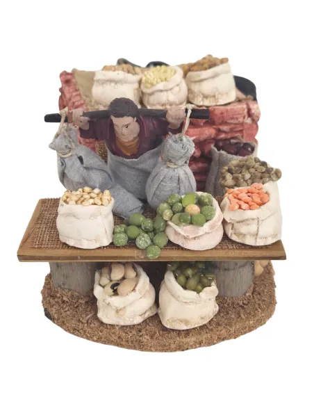 Animated 10 cm PVC Oliver Legume Seller