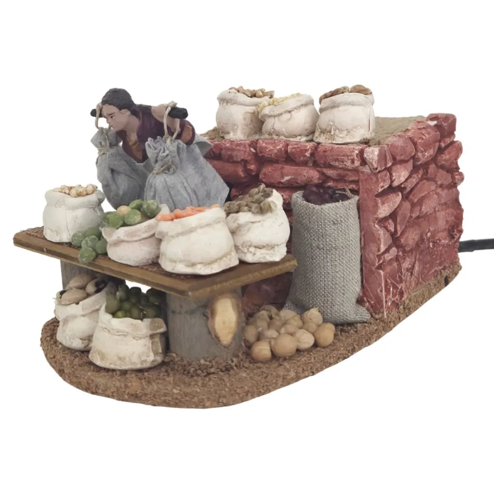 Animated 10 cm PVC Oliver Legume Seller