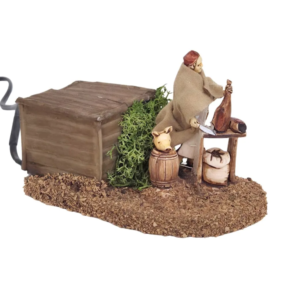 Animated 8 cm PVC Landi Butcher