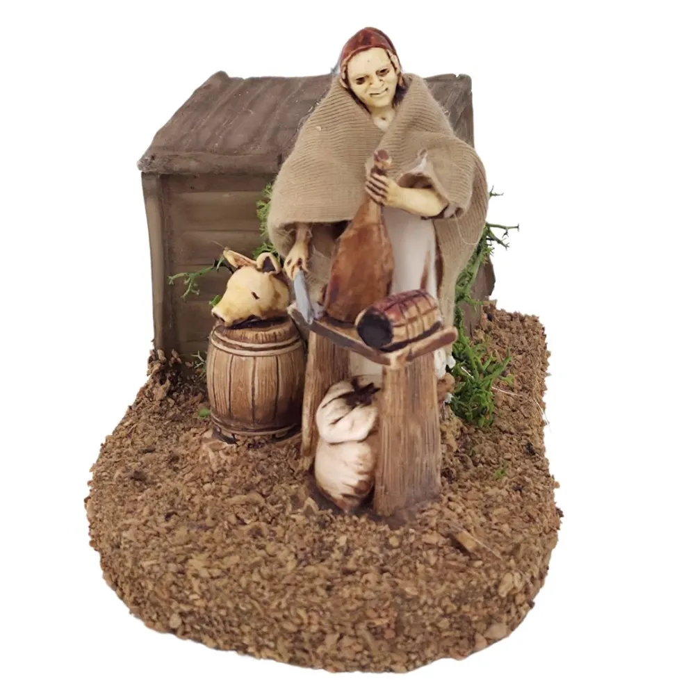 Animated 8 cm PVC Landi Butcher