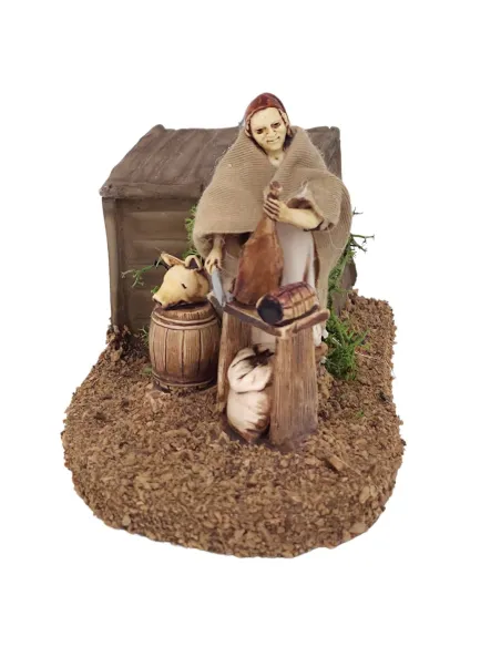 Animated 8 cm PVC Landi Butcher