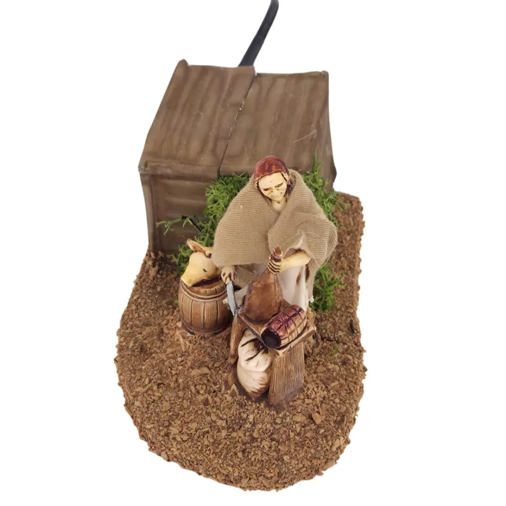 Animated 8 cm PVC Landi Butcher