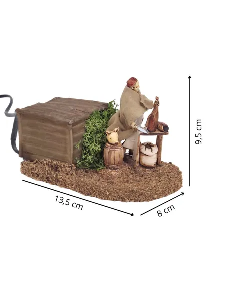 Animated 8 cm PVC Landi Butcher