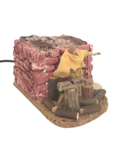 Animated 10 cm PVC Landi Woodcutter 2