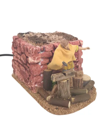Animated 10 cm PVC Landi Woodcutter