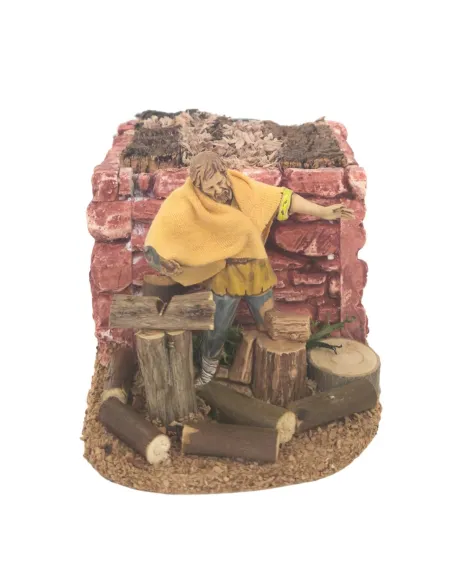 Animated 10 cm PVC Landi Woodcutter